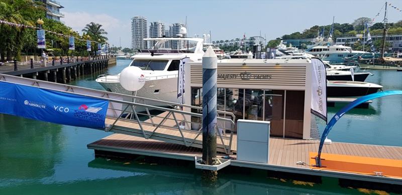Gulf Craft participates in Singapore Yacht Show photo copyright Gulf Craft taken at  and featuring the Power boat class
