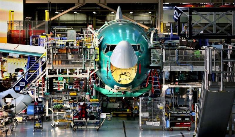 New 737 being built in Seattle. We now know when she will end up eventually - photo © Pendana Blog, www.pendanablog.com