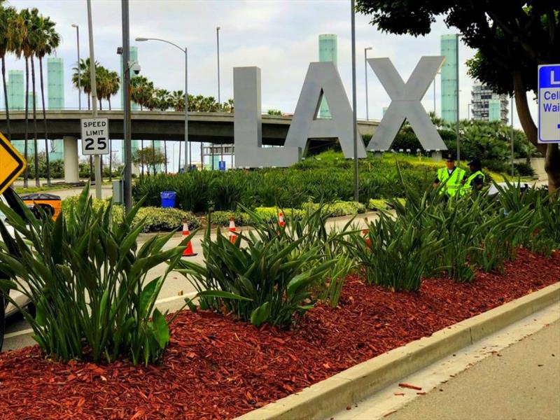 The famous LAX sign photo copyright Pendana Blog, www.pendanablog.com taken at  and featuring the Power boat class