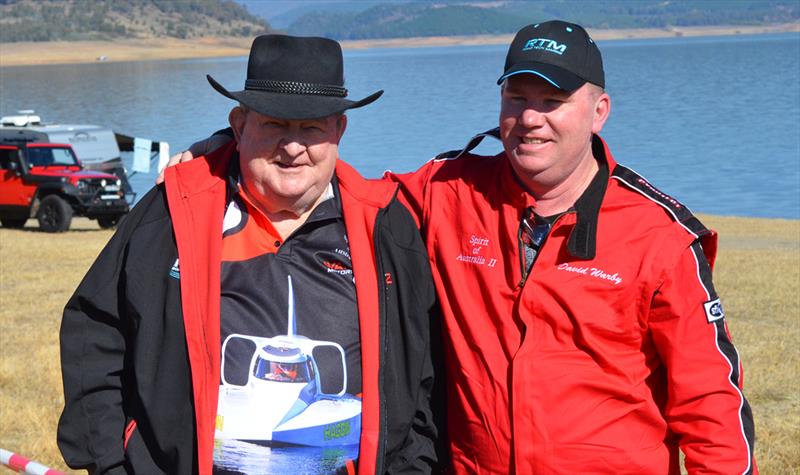 Ken Warby and David Warby photo copyright AAP Medianet taken at  and featuring the Power boat class