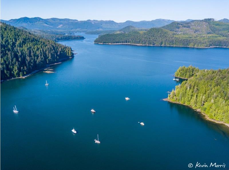 Slowboat Flotilla runs down west coast of Vancouver Island photo copyright Kevin Morris taken at  and featuring the Power boat class