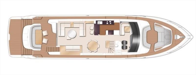 Main Deck photo copyright Princess Yachts taken at  and featuring the Power boat class