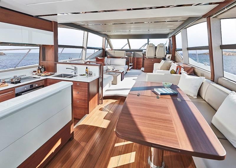 Princess 70 Saloon photo copyright Princess Yachts taken at  and featuring the Power boat class