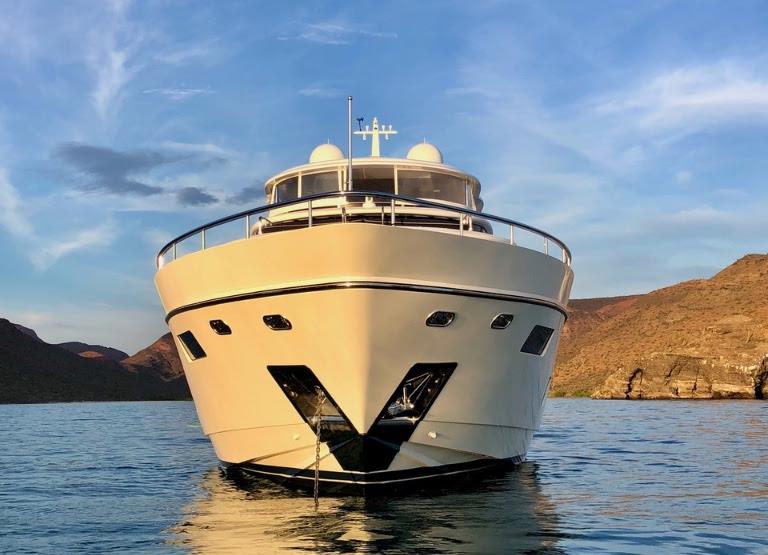 Johnson Yachts delivers the first ever 112 superyacht  photo copyright Johnson Yachts taken at  and featuring the Power boat class