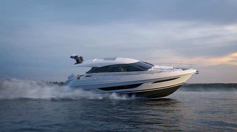 The new X50 is enjoying strong sales success more than seven months from its world premiere at Sanctuary Cove photo copyright Paul Wilson taken at  and featuring the Power boat class