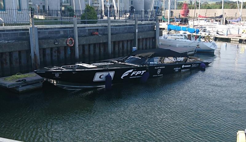 All Black Racing Team Powerboat photo copyright Diesel International taken at  and featuring the Power boat class