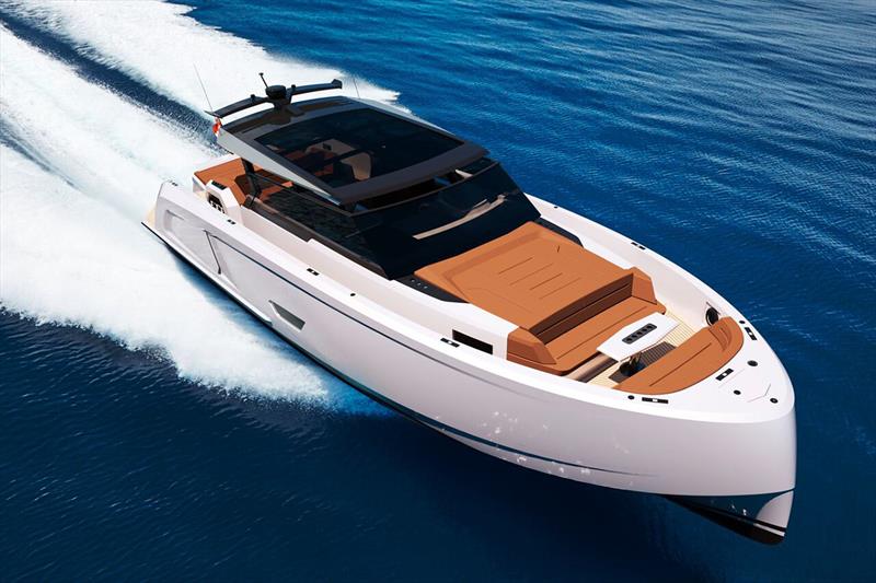The all new VQ58 photo copyright Vanquish Yachts taken at  and featuring the Power boat class