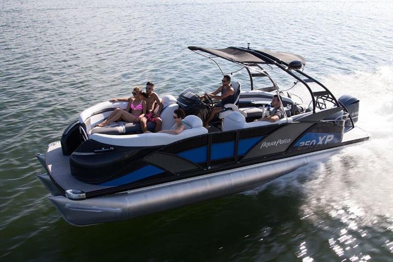 Aqua Patio 250 photo copyright Hurricane Boats taken at  and featuring the Power boat class