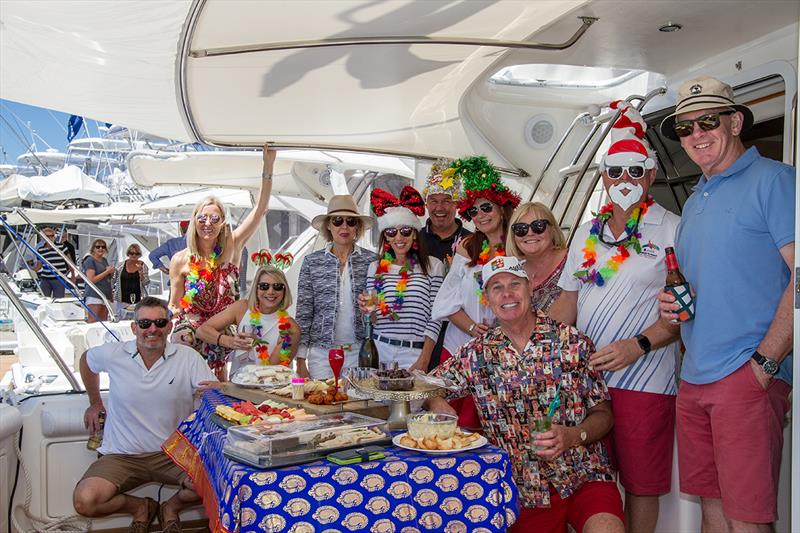 The raft-up is a great opportunity for R Marine Perth's guest to catch up with Riviera friends photo copyright Riviera Studio taken at  and featuring the Power boat class