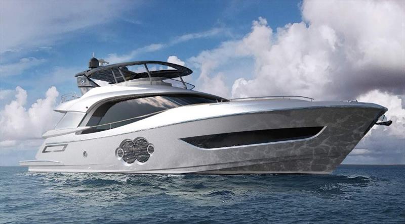 MCY 76 photo copyright Monte Carlo Yachts taken at  and featuring the Power boat class