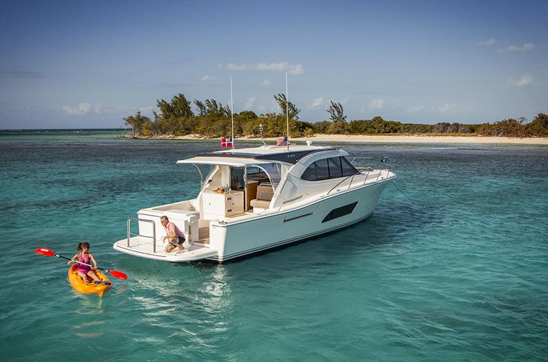 Riviera 445 SUV  photo copyright Riviera Studio taken at  and featuring the Power boat class