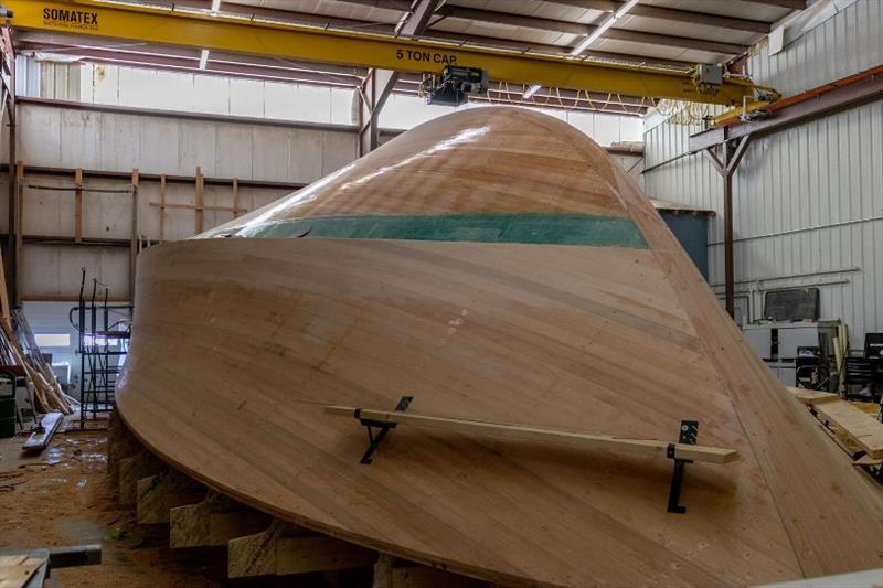 Pioneering a bold approach to wood-composite boat building