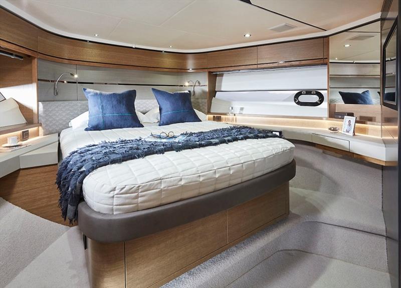 Princess V65 Forward Cabin photo copyright Princess Yachts taken at  and featuring the Power boat class