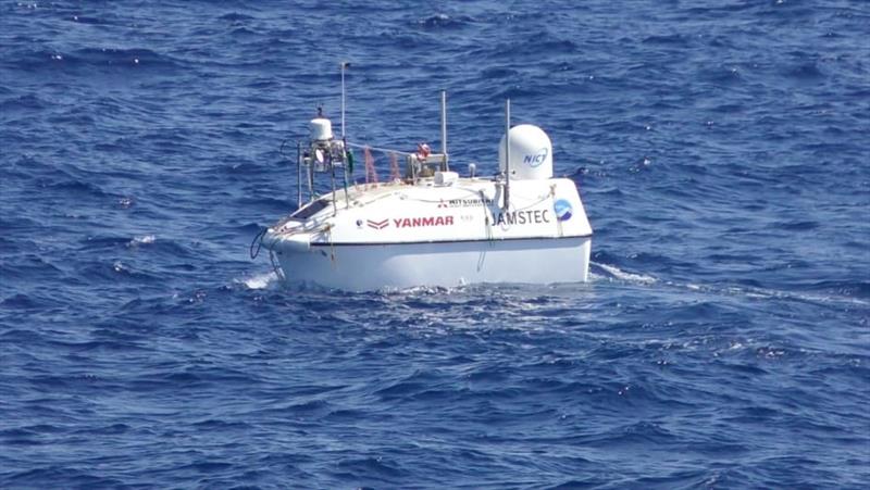 Robot boat developed by Yanmar and JAMSTEC photo copyright Yanmar Co., Ltd taken at  and featuring the Power boat class