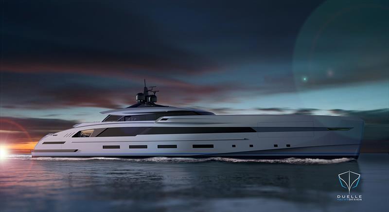 Duelle Yacht Design unveils M/Y Gladius photo copyright Duelle Yacht Design taken at  and featuring the Power boat class