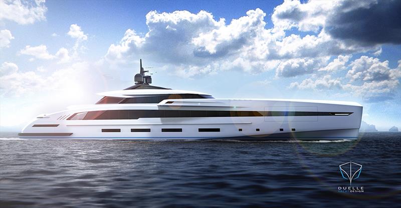 Duelle Yacht Design unveils M/Y Gladius photo copyright Duelle Yacht Design taken at  and featuring the Power boat class