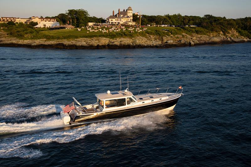 MJM 53z photo copyright Peter Janssen taken at  and featuring the Power boat class