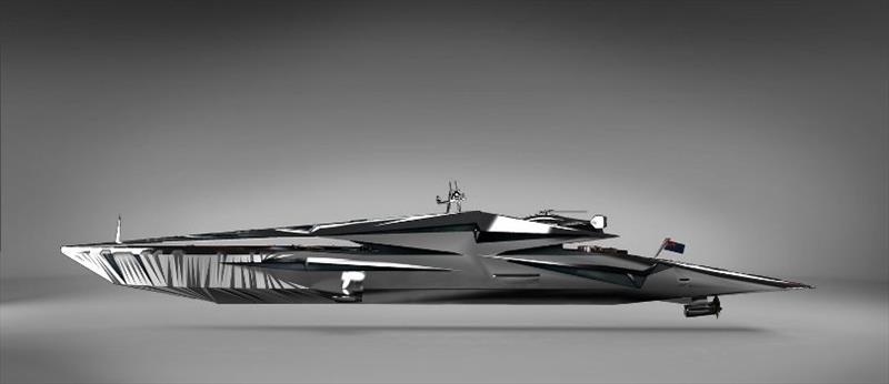 Multidimensional - Superyacht Roswell photo copyright George Lucian taken at  and featuring the Power boat class