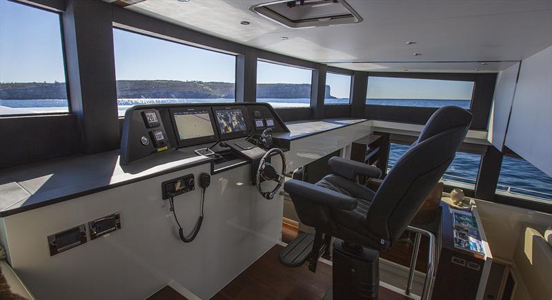 Be your very own Tank Commander - A Room With A View all right.... ILIAD 70 photo copyright John Curnow taken at  and featuring the Power boat class