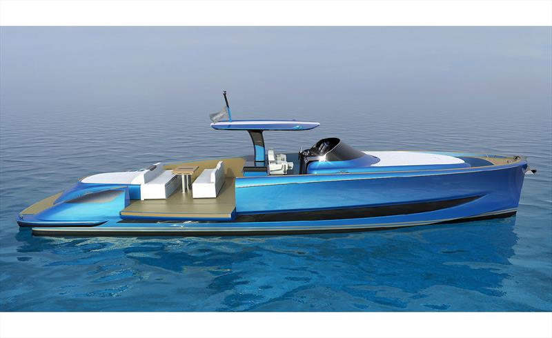 The new Solaris 48 Open - avant-garde all right photo copyright Solaris-Power taken at  and featuring the Power boat class