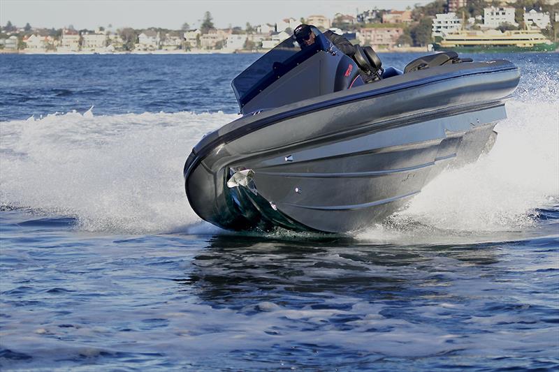 Heaps of fun, and stepped hull of Ribco R28s very evident in this image - photo © John Curnow