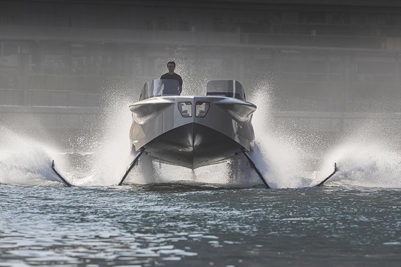 Enata new 2020 Foiler photo copyright Guillaume Plisson taken at  and featuring the Power boat class