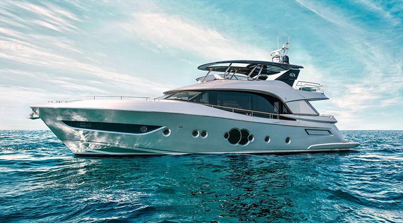 The new MCY 76 - photo © Monte Carlo Yachts
