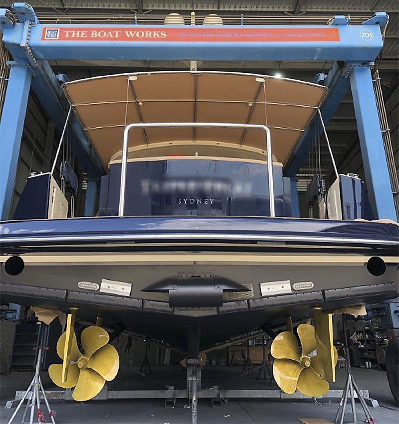 Palm Beach fit Maddox Anodes as OEM supply photo copyright Marine Protection Systems (Australia taken at  and featuring the Power boat class