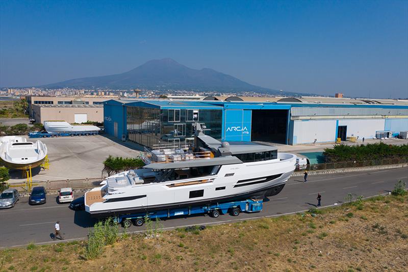 New Arcadia Sherpa XL at 2019 Cannes Yachting Festival photo copyright Arcadia Yachts taken at  and featuring the Power boat class