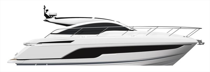 CGI of Fairline Targa 45 GT photo copyright Fairline Yachts taken at  and featuring the Power boat class