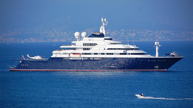 Octopus, the world's most incredible yacht photo copyright Tyler Rogoway taken at  and featuring the Power boat class
