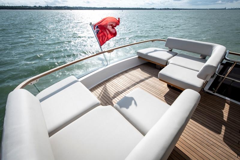 Squadron 68 flybridge photo copyright Fairline Yachts taken at  and featuring the Power boat class