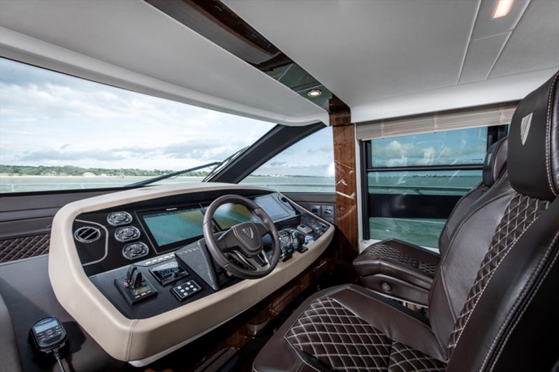 Squadron 68 interior photo copyright Fairline Yachts taken at  and featuring the Power boat class