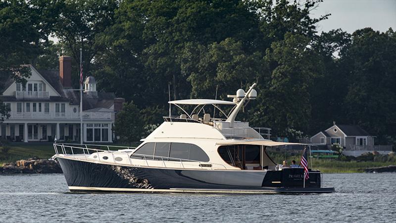Palm Beach 70 photo copyright Palm Beach Motor Yachts taken at  and featuring the Power boat class
