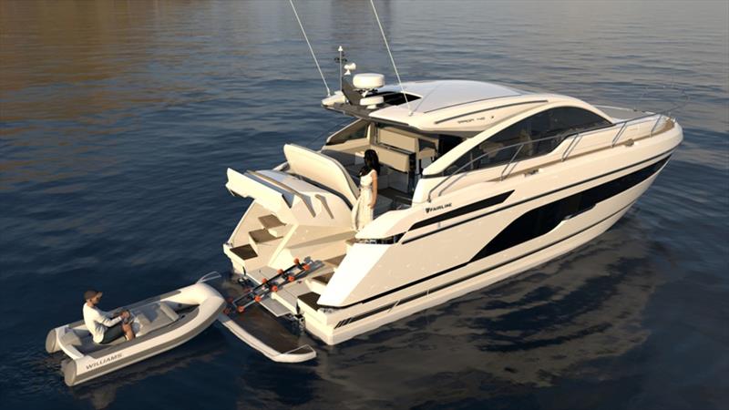 Targa 45 GT photo copyright Fairline Yachts taken at  and featuring the Power boat class