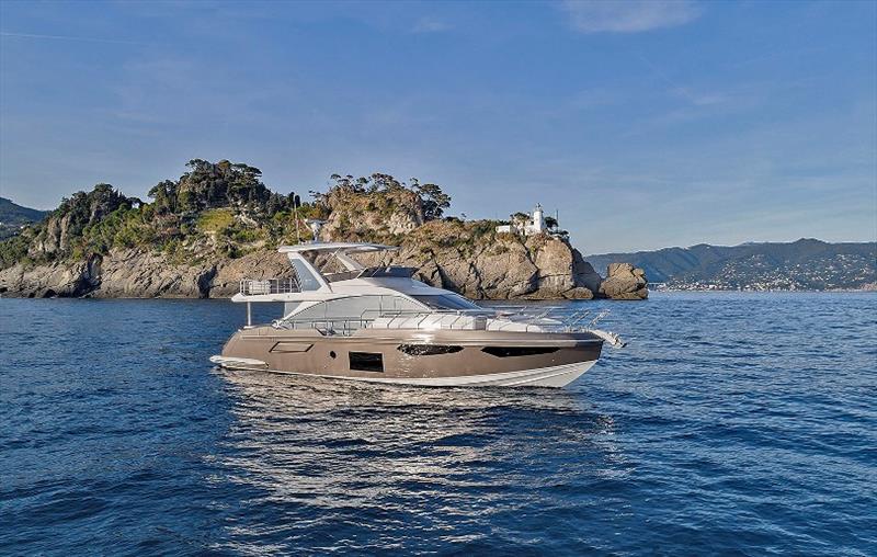 Azimut 60 external view photo copyright Azimut Yachts taken at  and featuring the Power boat class
