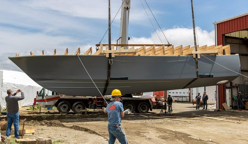 Hood 57 photo copyright Lyman-Morse Boatbuilding taken at  and featuring the Power boat class