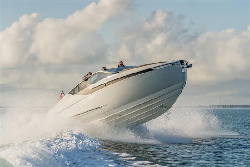F33 Exterior photo copyright Fairline Yachts taken at  and featuring the Power boat class