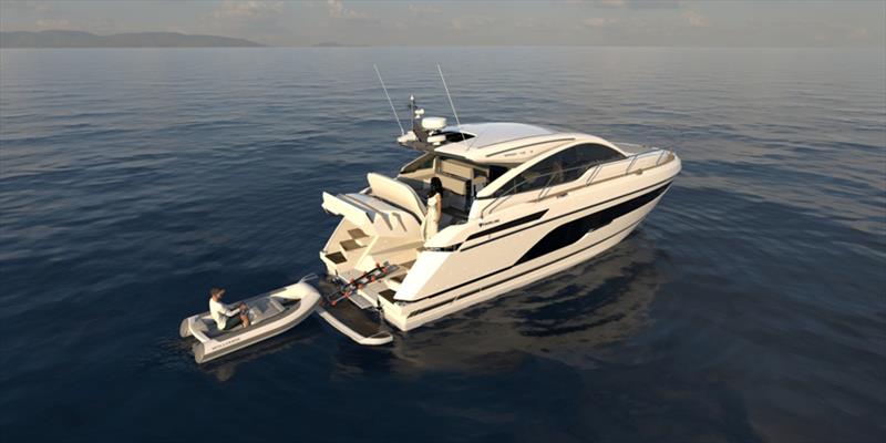 Targa 45 GT Exterior photo copyright Fairline Yachts taken at  and featuring the Power boat class