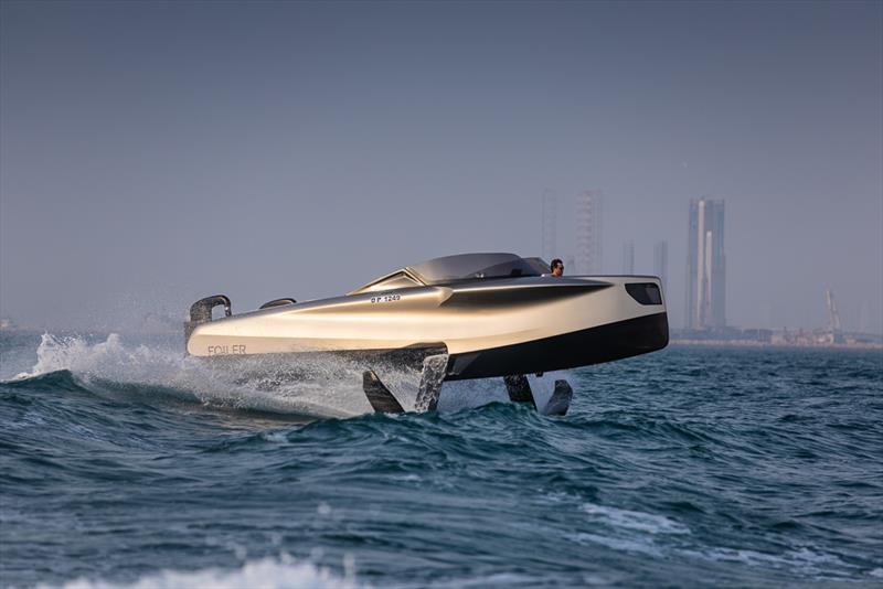 Enata Foiler photo copyright Guillaume Plisson taken at  and featuring the Power boat class