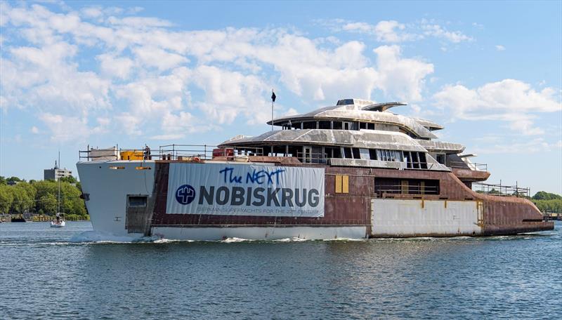 Nobiskrug's latest 62-meter Project 794 photo copyright Klaus Jordan for Imperial taken at  and featuring the Power boat class