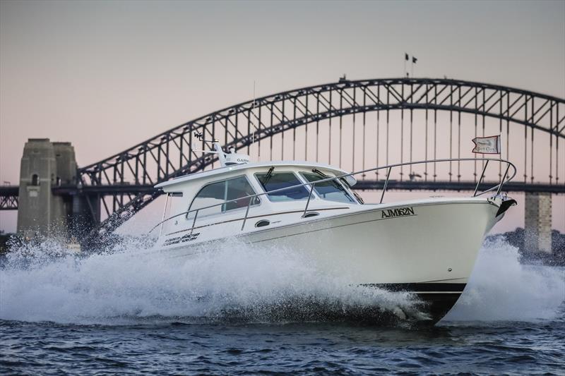 Back Cove 32 photo copyright E Marine Motor Yachts taken at  and featuring the Power boat class
