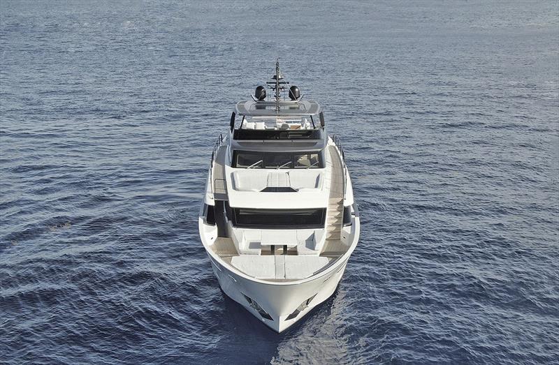 Sanlorenzo SL102 Asymmetric photo copyright Marinetta Intini taken at  and featuring the Power boat class