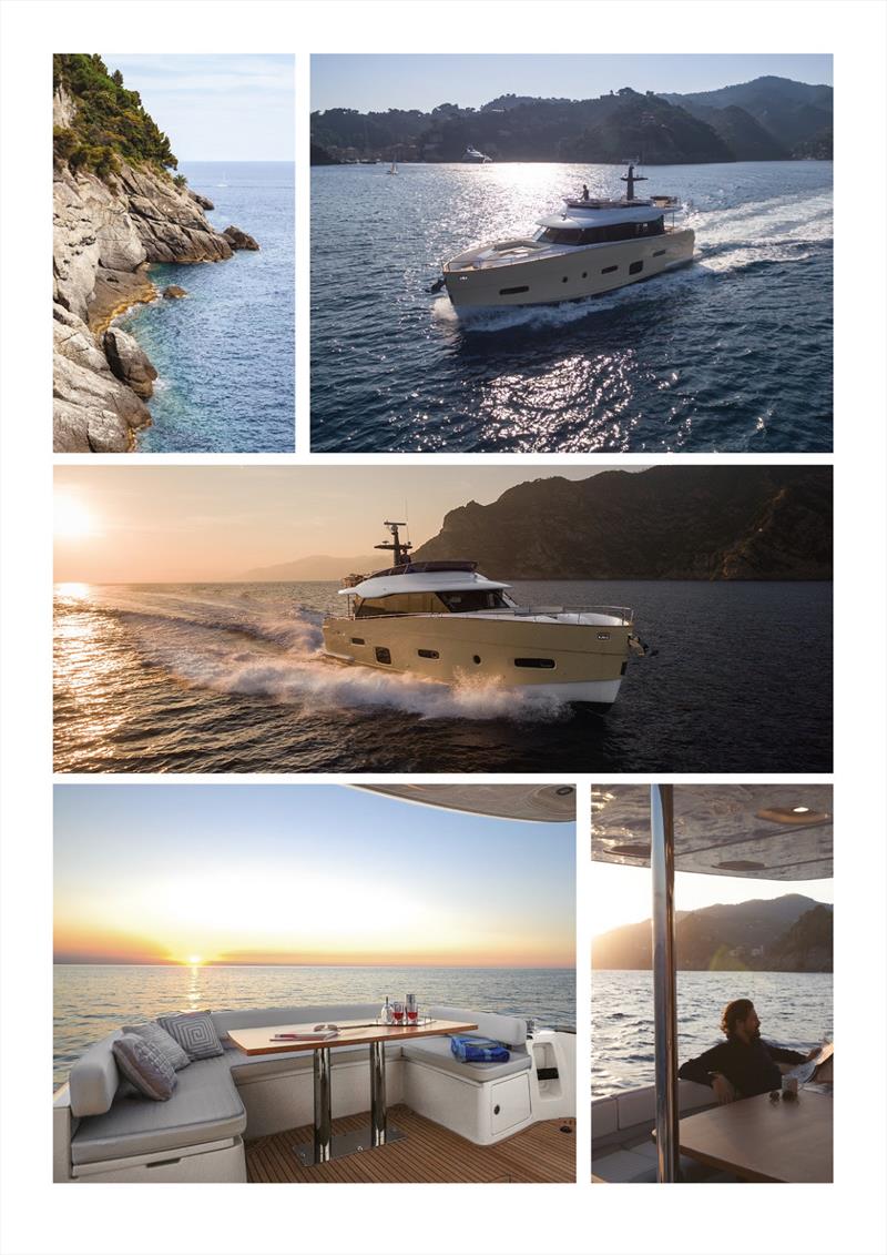 The Magellano collection photo copyright Azimut Yachts taken at  and featuring the Power boat class