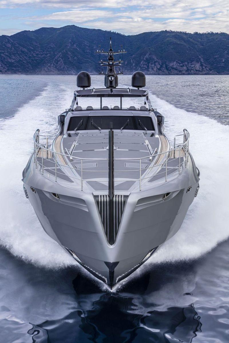 Pershing 140 Hull 1 photo copyright Team Italia taken at  and featuring the Power boat class