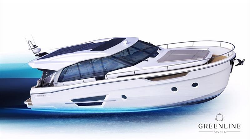 Greenline 45 Coupe photo copyright Greenline Yachts taken at  and featuring the Power boat class