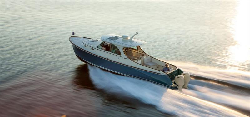 Hinckley 35 photo copyright Hinckley Yachts taken at  and featuring the Power boat class