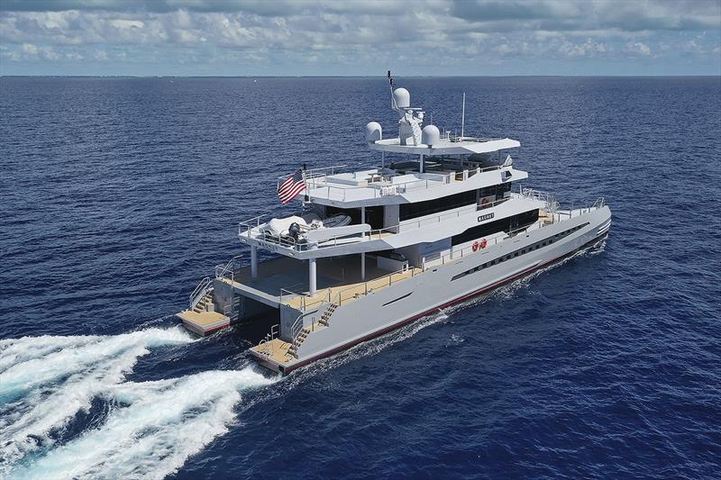 Metal Shark 48-Meter Catamaran Expedition Vessel photo copyright Metal Shark Yachts taken at  and featuring the Power boat class