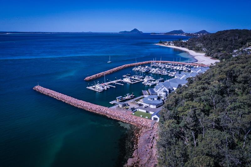 The Anchorage Marina, Port Stephens photo copyright Maddie Spencer taken at  and featuring the Power boat class