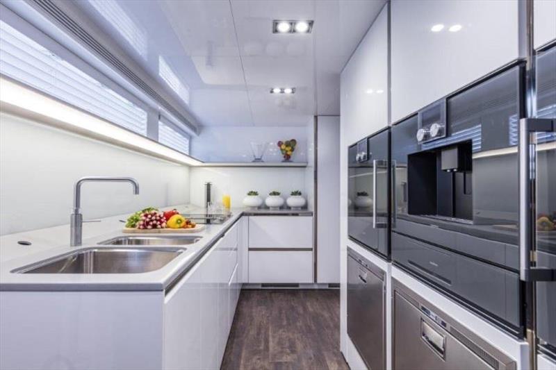 Pearl 95 - Galley - photo © Pearl Yachts
